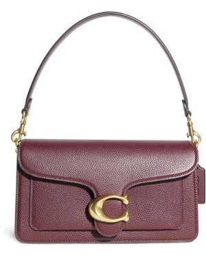 COACH Leather Tabby 26 Shoulder Bag - Purple
