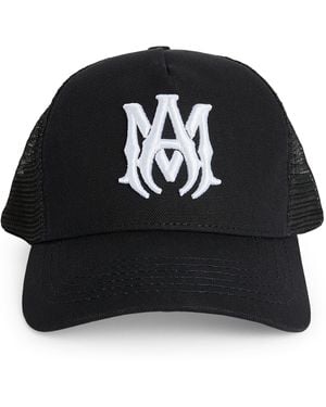 Amiri Logo Trucker Cap - Black