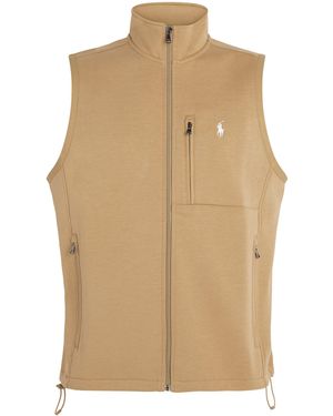 Polo Ralph Lauren Cotton-Blend Gilet - Natural