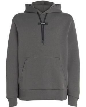 On Shoes Cott-Blend Focus Tech Hoodie - Grey