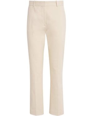 JOSEPH Stretch-Cotton Coleman Slim Trousers - Natural
