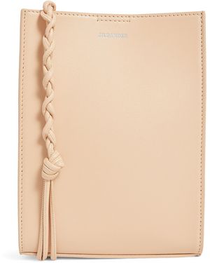 Jil Sander Small Tangle Cross-Body Bag - Natural