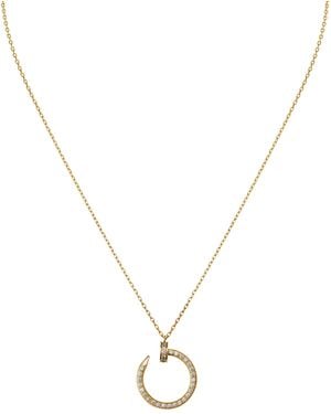 Cartier And Diamond Juste Un Clou Necklace - Metallic