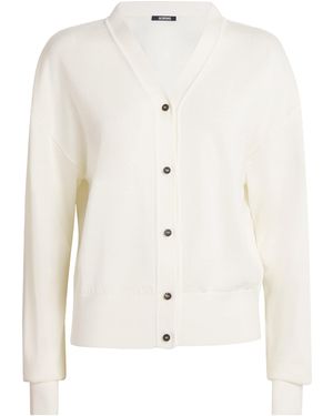 Jacquemus Merino-Blend Brode Cardigan - White