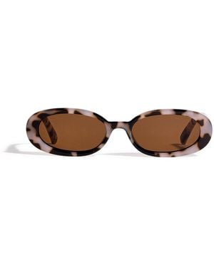 Le Specs Cookie Tort Outta Love Sunglasses - Brown