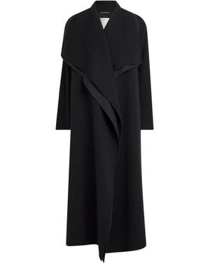 RETORI Virgin Wool Double Coat - Black