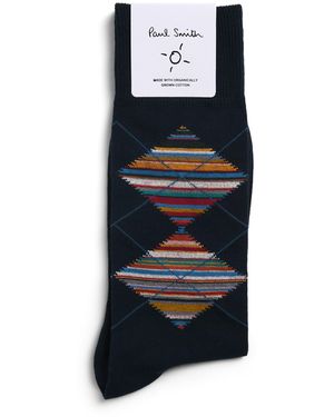 Paul Smith Argyle Socks - Black
