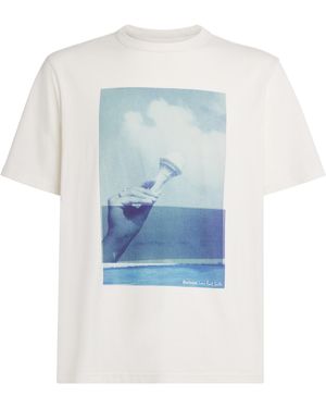Barbour X Paul Smith Ice Cream Scoop T-Shirt - Blue