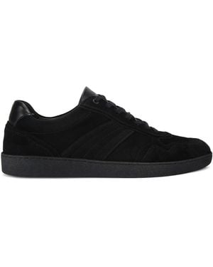 Kurt Geiger Suede Lloyd Drench Trainers - Black