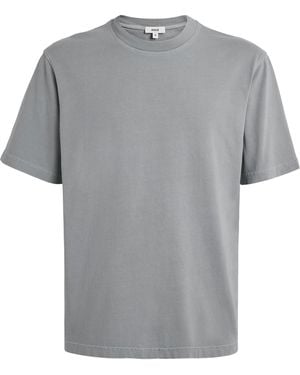 Agolde Cotton Asha T-Shirt - Grey