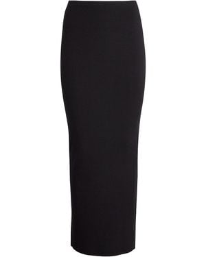 Skims Soft Lounge Maxi Skirt - Black