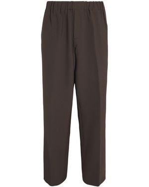 Sandro Stretch Jersey Trousers - Grey