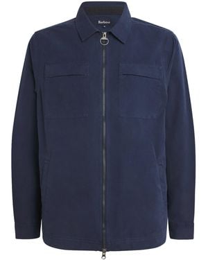 Barbour Cotton Twill Glendale Overshirt - Blue