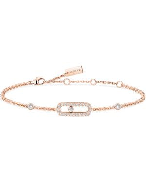 Messika Move Uno And Diamond Bracelet - Metallic