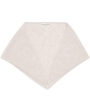 Johnstons of Elgin Cashmere Reel Bandana - Natural