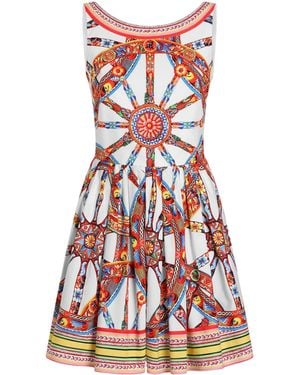Dolce & Gabbana Carretto Mini Dress - Red