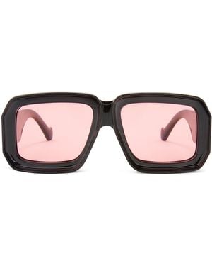 Loewe X Paula's Ibiza Diving Mask Sunglasses - Pink