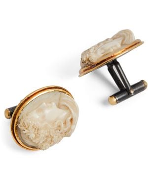 Broski Victorian Ivory Cufflinks - Natural