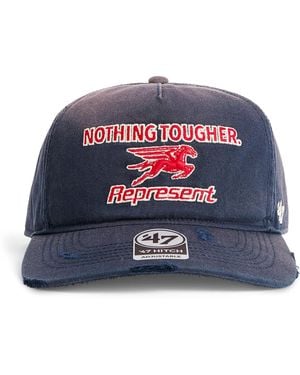 Represent Cotton Nothing Tougher Baseball Cap - Blue