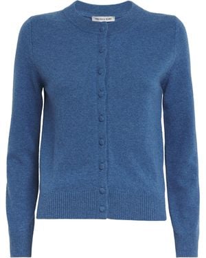 Veronica Beard Cashmere Daro Cardigan - Blue