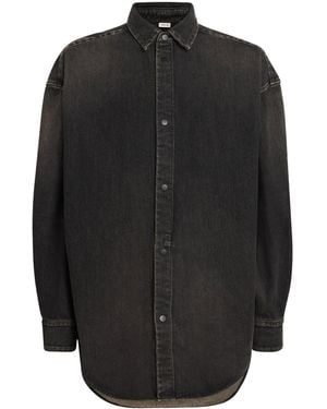 Fear Of God Denim Overshirt - Black
