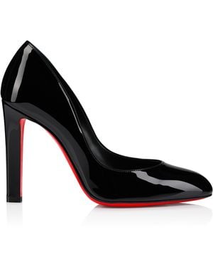 Christian Louboutin Fannylove Patent Leather Pumps 100 - Black