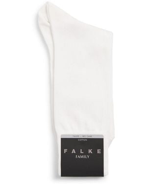 FALKE Family Socks - White