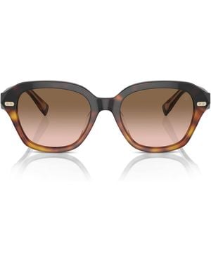 Brunello Cucinelli Titanium Bc4004S Sunglasses - Brown