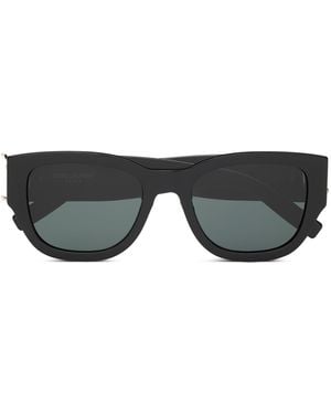 Saint Laurent Square Sunglasses - Black