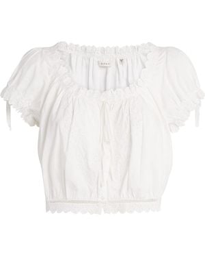 Doen Organic Cotton Nera Blouse - White