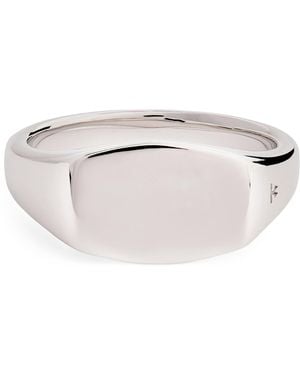 Tom Wood Sterling Michael Ring - Metallic