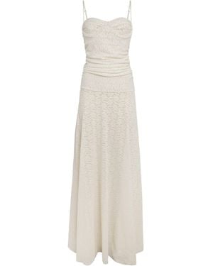 Camilla & Marc Lace Camille Maxi Dress - White