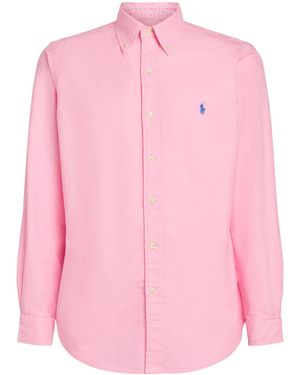 Polo Ralph Lauren Slim Oxford Shirt - Pink