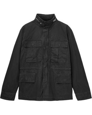 AllSaints Organic Cotton Valen Jacket - Black