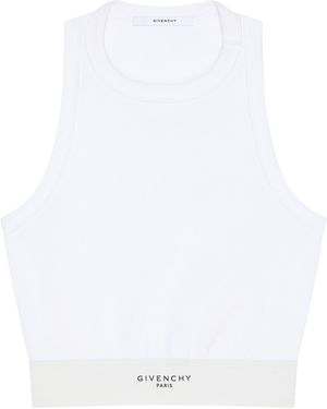 【送料&関税込】Givenchy Pastel Pink Cotton Crop-top Givenchy Pastel Cotton Crop-Top in Pink | Lyst