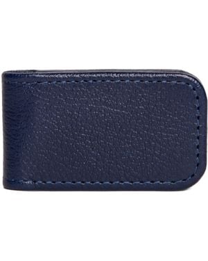 Ettinger Leather Capra Money Clip - Blue