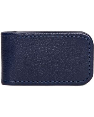 Ettinger Leather Capra Money Clip - Blue
