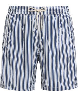 Jacob Cohen Stripe Swim Shorts - Blue