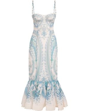 Zimmermann Paisley Illuminate Maxi Dress - Blue