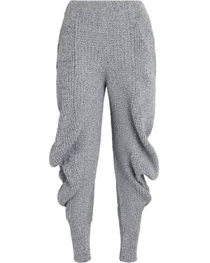 Issey Miyake Found Stone Knitted Pants - Gray
