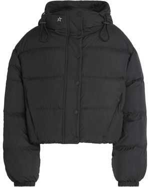 Perfect Moment Down Cropped Puffer Jacket - Black