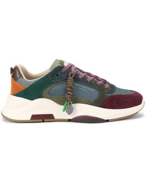 Kurt Geiger Leather Royston Trainers - Green