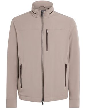 Paul & Shark Technical Padded Jacket - Brown