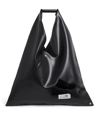 Maison Margiela Medium Archive Tape Tote Bag - Black