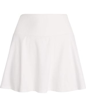 Vuori Baseline Gingham Skirt - White