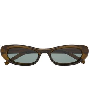 Saint Laurent Acetate Sl 557 Sunglasses - Green