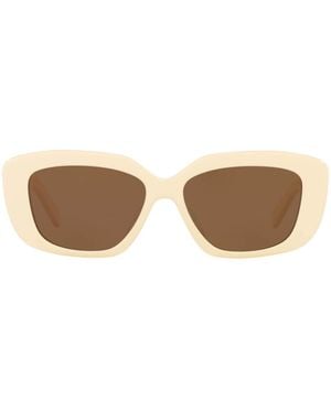 Celine Rectangular Sunglasses - Natural