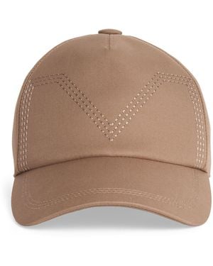 Max Mara Cotton Baseball Cap - Brown
