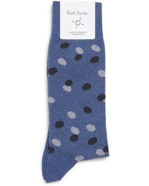 Paul Smith Polka Dot Socks - Blue