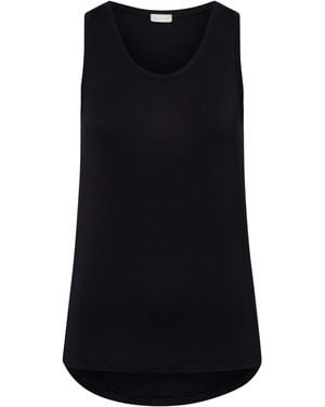 Hanro Modal-Blend Yoga Tank Top - Black